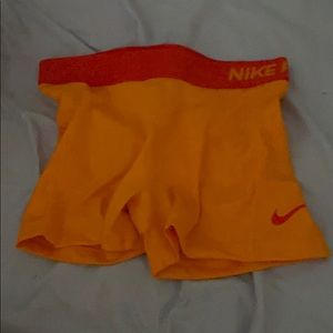 brand new Orange Nike pros